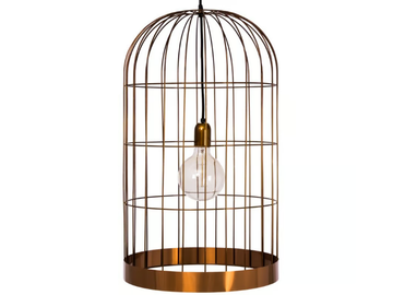 GAIOLA - Metal pendant lamp by Flam & Luce - view 2